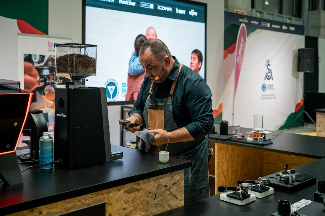 Rayco Paz, segundo mejor barista de España